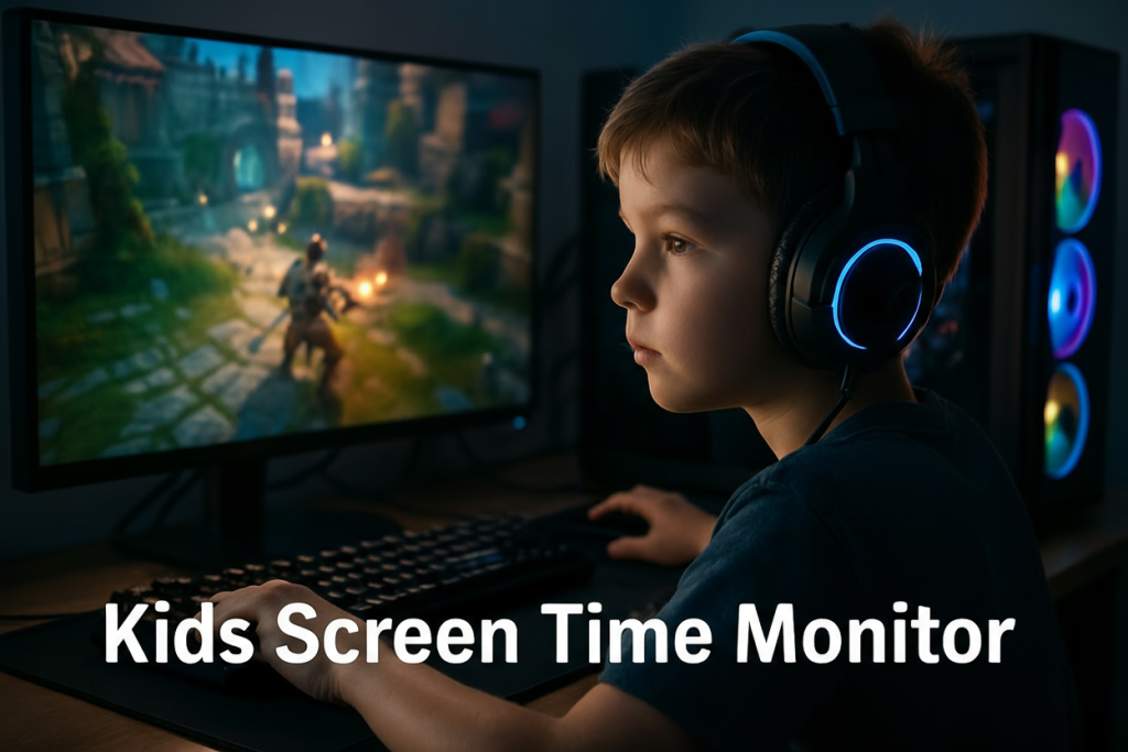 Dimmer - Adjust the brightness of all monitors, screens and displays - Screen Time Monitoring Software